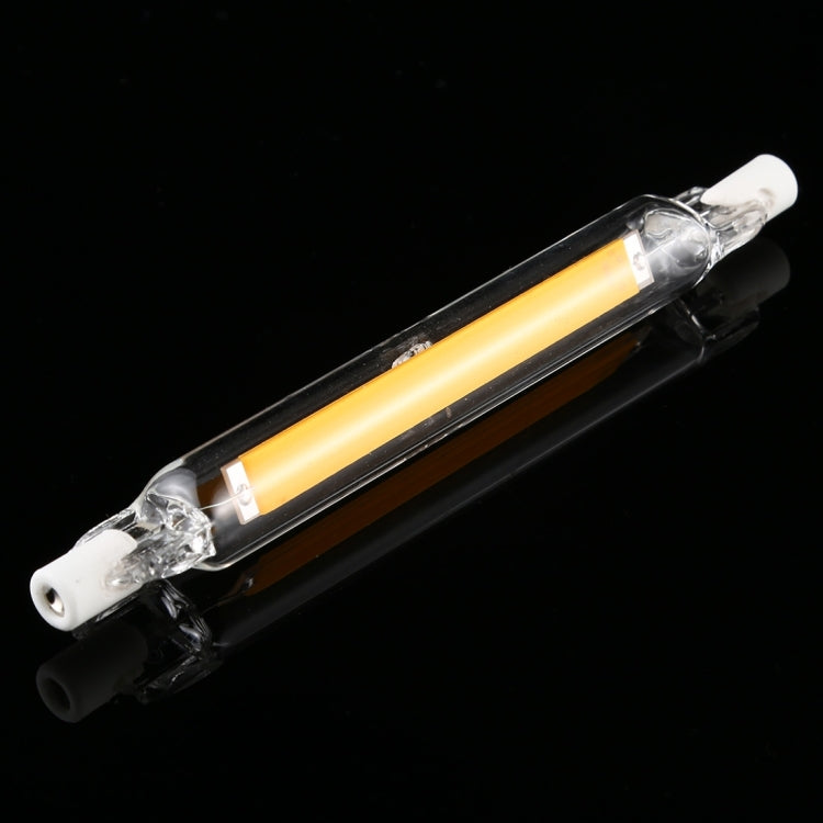 R7S 110V 7W 118mm COB LED Bulb Glass Tube Replacement Halogen Lamp Spot Light(3000K Warm Light) - LED Blubs & Tubes by PMc TechLife | Online Shopping South Africa | PMc TechLife | Buy Now Pay Later Mobicred