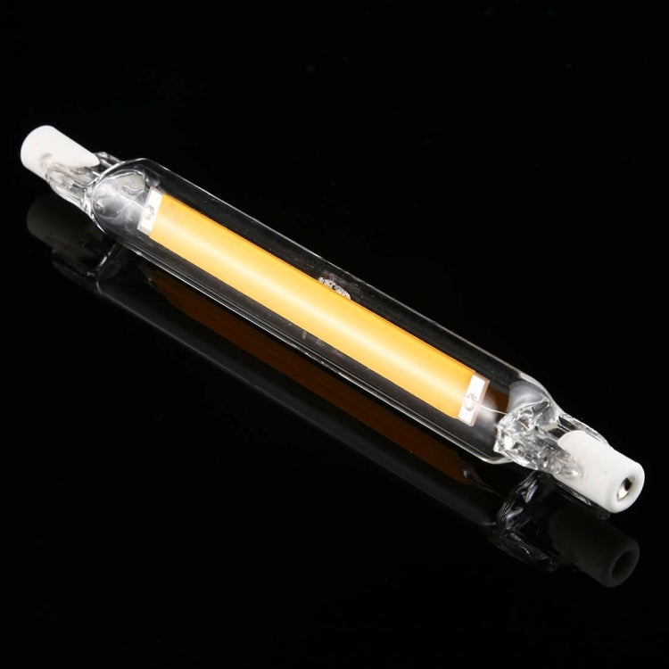 R7S 110V 7W 118mm COB LED Bulb Glass Tube Replacement Halogen Lamp Spot Light(3000K Warm Light) - LED Blubs & Tubes by PMc TechLife | Online Shopping South Africa | PMc TechLife | Buy Now Pay Later Mobicred