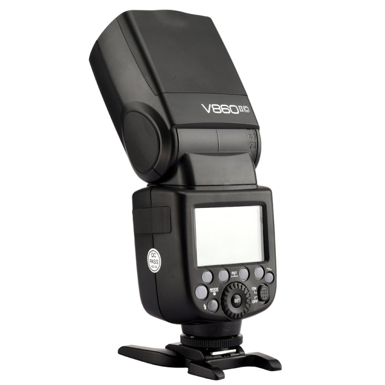 Godox V860IIC 2.4GHz Wireless 1/8000s HSS Flash Speedlite Camera Top Fill Light for Canon Cameras(Black) - free shipping - PMC TechLife - Order now!