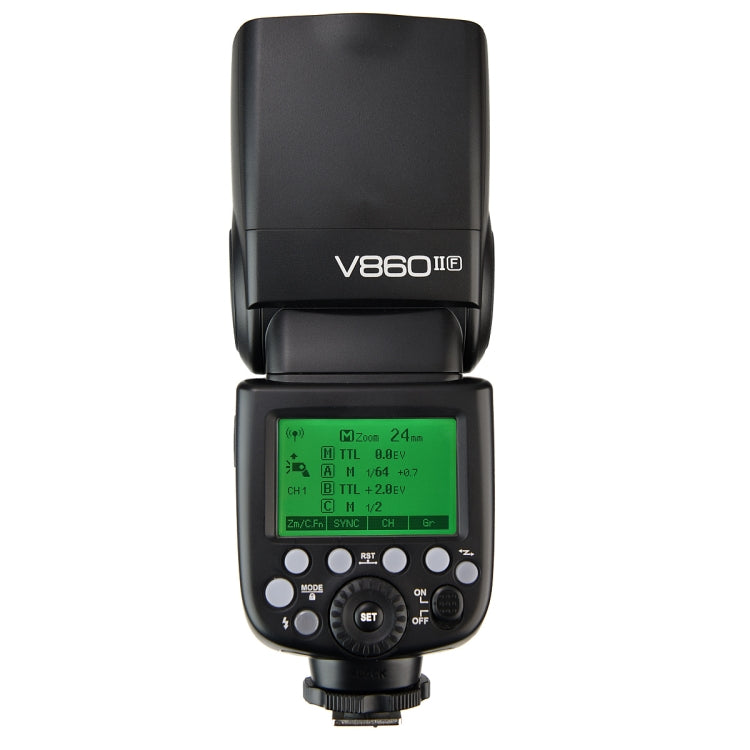 Godox V860IIF 2.4GHz Wireless 1/8000s HSS Flash Speedlite Camera Top Fill Light for Fujifil DSLR Cameras(Black) - free shipping - PMC TechLife - Order now!
