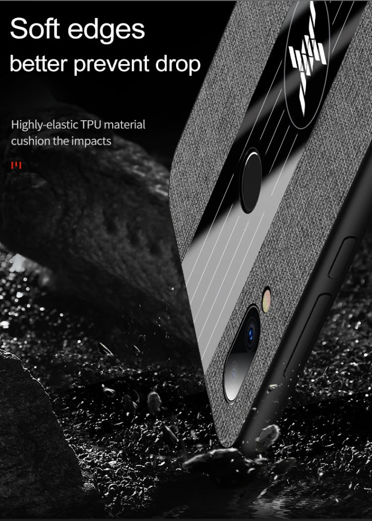 For Meizu Note 9 XINLI Stitching Cloth Texture Shockproof TPU Protective Case(Red) - More Brand by XINLI | Online Shopping South Africa | PMC Jewellery | Buy Now Pay Later Mobicred