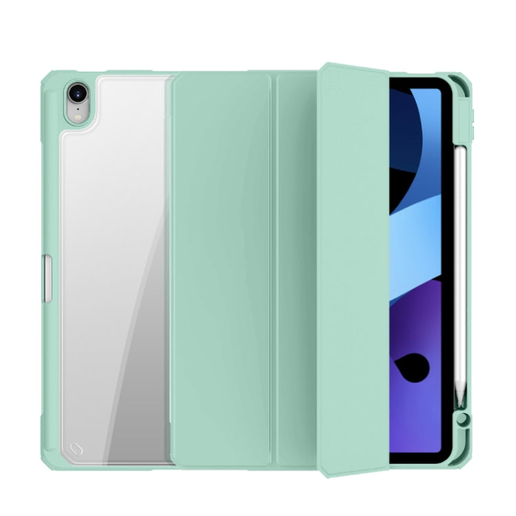 Mutural Pinyue Series PC + TPU Horizontal Flip Leather Case with Holder & Pen Slot & Sleep / Wake-up Function For iPad Air 2022 / 2020 10.9(Mint Green) - free shipping - PMC TechLife - Order now!