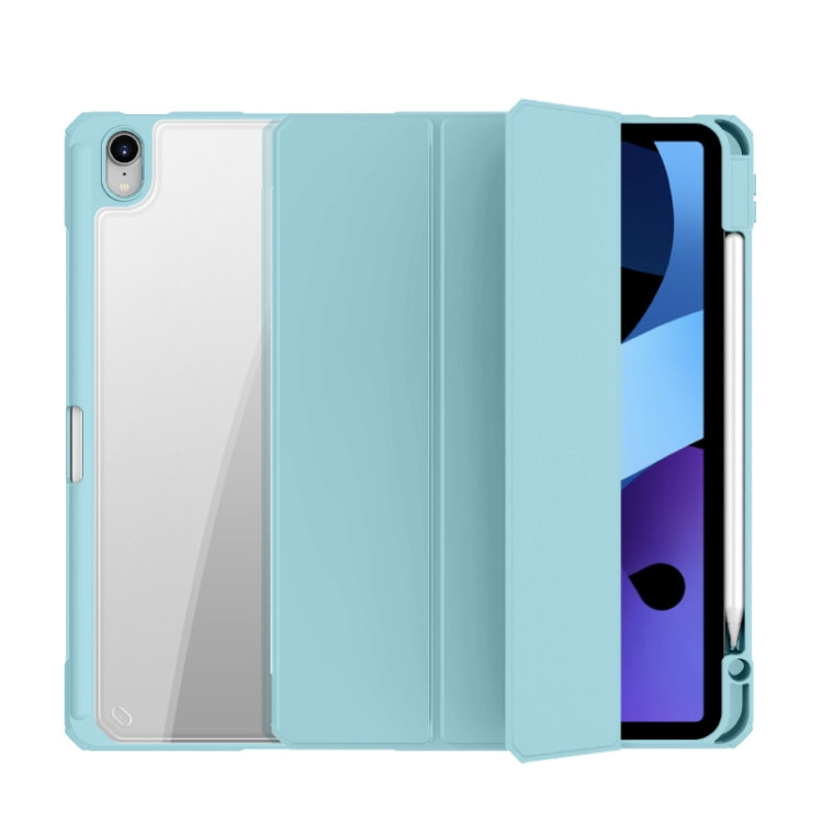 Mutural Pinyue Series PC + TPU Horizontal Flip Leather Case with Holder & Pen Slot & Sleep / Wake-up Function For iPad Air 2022 / 2020 10.9(Sky Blue) - free shipping - PMC TechLife - Order now!