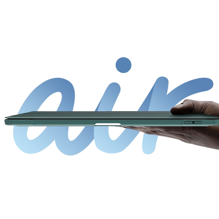 Mutural Pinyue Series PC + TPU Horizontal Flip Leather Case with Holder & Pen Slot & Sleep / Wake-up Function For iPad Air 2022 / 2020 10.9(Blue) - free shipping - PMC TechLife - Order now!