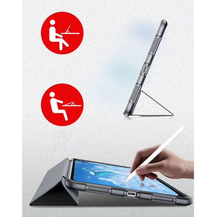 Mutural Yagao Series PC Horizontal Flip Leather Case with Holder & Pen Slot For iPad Air 2022 / 2020 10.9(Blue) - free shipping - PMC TechLife - Order now!