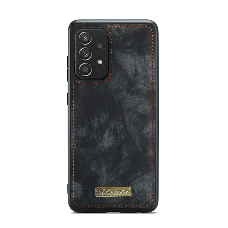 For Samsung Galaxy A52 5G / 4G CaseMe Detachable Multifunctional Horizontal Flip Leather Case, with Card Slot & Holder & Zipper Wallet & Photo Frame(Black) - free shipping - PMC Jewellery - Order now!