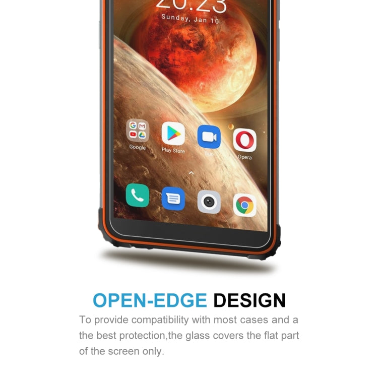 For Blackview BV6600 50 PCS 0.26mm 9H Surface Hardness 2.5D Explosion-proof Tempered Glass Non-full Screen Film - Others by PMC TechLife | Online Shopping South Africa | PMC TechLife