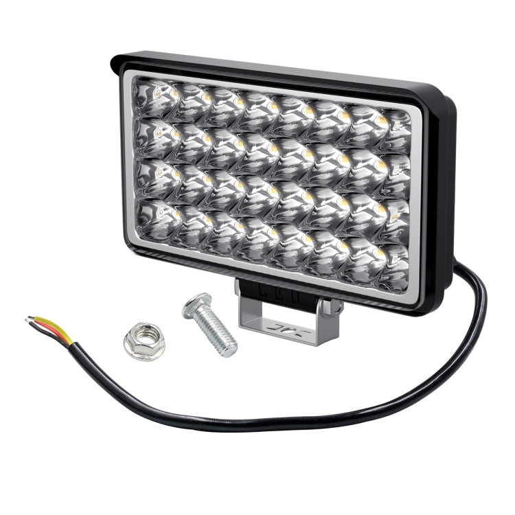 WUPP CS-1242A1 Car 4 inch Square 32LEDs Highlight Work Light Modified Front Bumper Lamp Spotlight - Work Lights by WUPP | Online Shopping South Africa | PMC TechLife | Buy Now Pay Later Mobicred