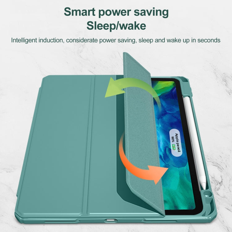 For iPad Pro 11 2022 / 2021 / 2020 Mutural Pinyue Series PC + TPU Horizontal Flip Leather Tablet Case with Holder & Pen Slot & Sleep / Wake-up Function (Purple) - free shipping - PMC TechLife - Order now!