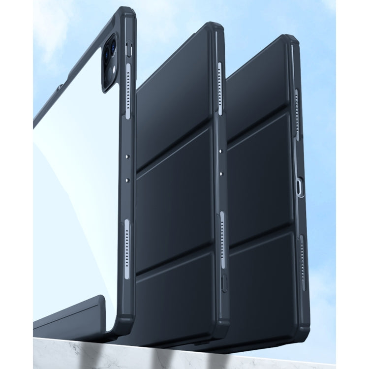 For iPad Pro 12.9 2022 / 2021 / 2020 Mutural Pinyue Series PC + TPU Horizontal Flip Leather Tablet Case with Holder & Pen Slot & Sleep / Wake-up Function(Dark Green) - free shipping - PMC TechLife - Order now!
