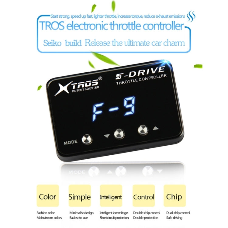 For LDV V80 2017- TROS KS-5Drive Potent Booster Electronic Throttle Controller - Car Modification by TROS | Online Shopping South Africa | PMC TechLife | Buy Now Pay Later Mobicred