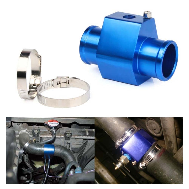 Car Water Temperature Meter Temperature Gauge Joint Pipe Radiator Sensor Adaptor Clamps, Size:26mm(Blue) - Engine Fittings by PMC TechLife | Online Shopping South Africa | PMC TechLife | Buy Now Pay Later Mobicred