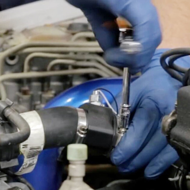 Car Water Temperature Meter Temperature Gauge Joint Pipe Radiator Sensor Adaptor Clamps, Size:26mm(Blue) - Engine Fittings by PMC TechLife | Online Shopping South Africa | PMC TechLife | Buy Now Pay Later Mobicred