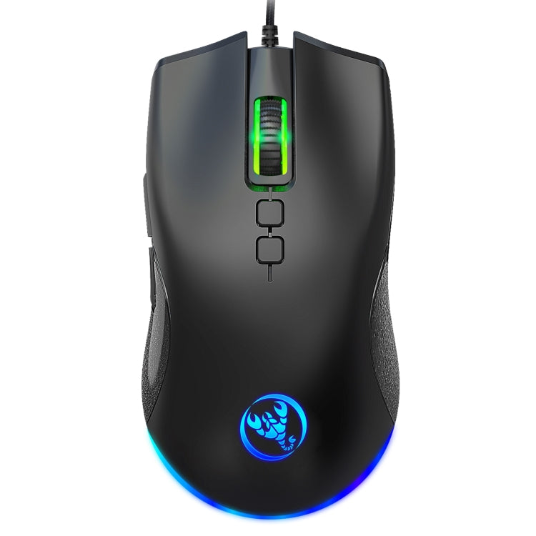 HXSJ A883 7 Keys 6400DPI RGB Light Mechanical Gaming Wired Mouse - Wired Mice by HXSJ | Online Shopping South Africa | PMC TechLife | Buy Now Pay Later Mobicred