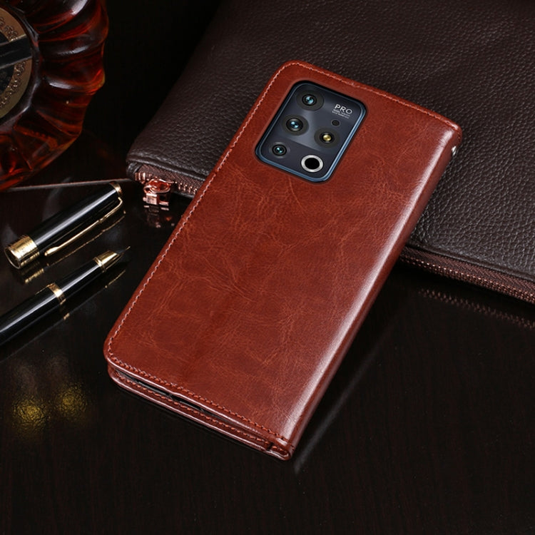For Meizu 18 Pro idewei Crazy Horse Texture Horizontal Flip Leather Case with Holder & Card Slots & Wallet(Red) - More Brand by idewei | Online Shopping South Africa | PMC Jewellery | Buy Now Pay Later Mobicred