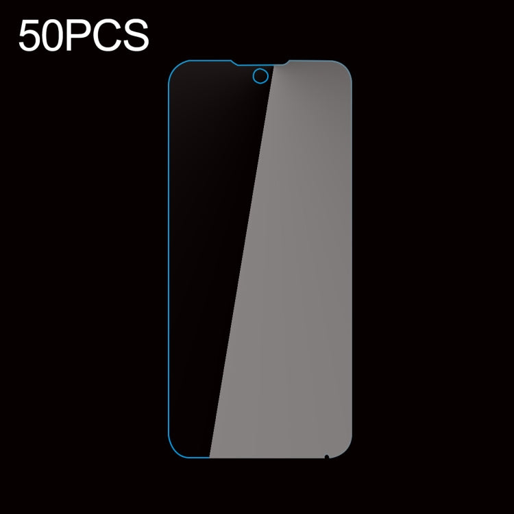 For  Doogee S59 Pro 50 PCS 0.26mm 9H 2.5D Tempered Glass Film - Others by PMC TechLife | Online Shopping South Africa | PMC TechLife | Buy Now Pay Later Mobicred