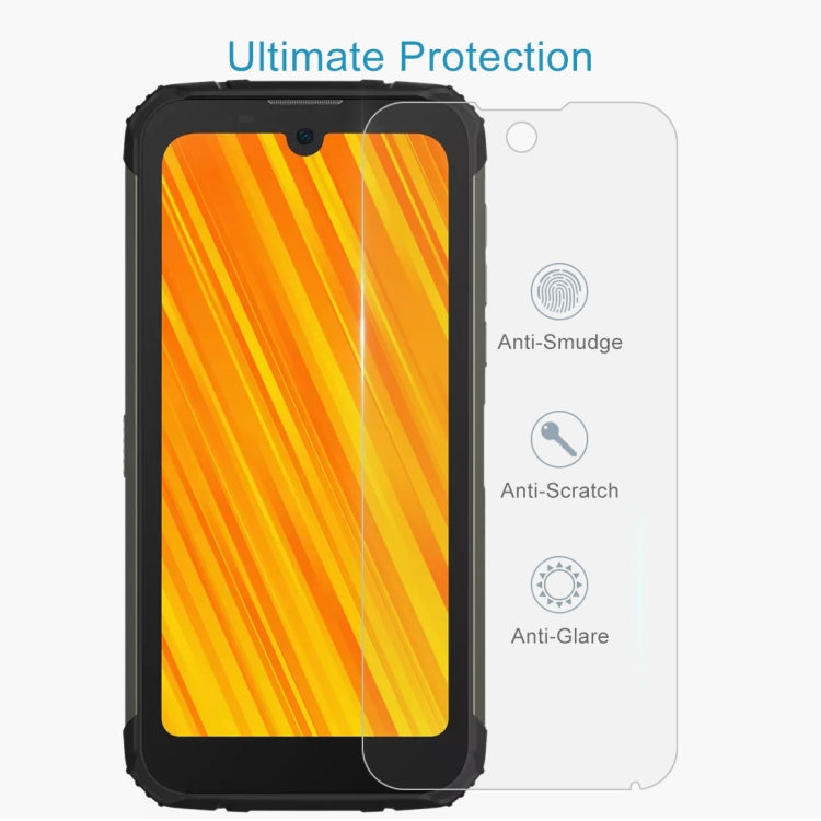 For  Doogee S59 Pro 50 PCS 0.26mm 9H 2.5D Tempered Glass Film - Others by PMC TechLife | Online Shopping South Africa | PMC TechLife | Buy Now Pay Later Mobicred