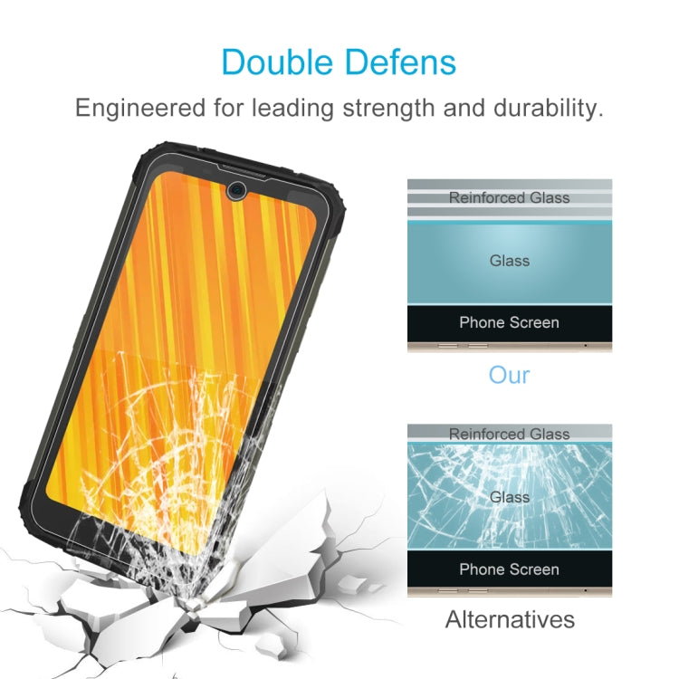 For  Doogee S59 Pro 50 PCS 0.26mm 9H 2.5D Tempered Glass Film - Others by PMC TechLife | Online Shopping South Africa | PMC TechLife | Buy Now Pay Later Mobicred