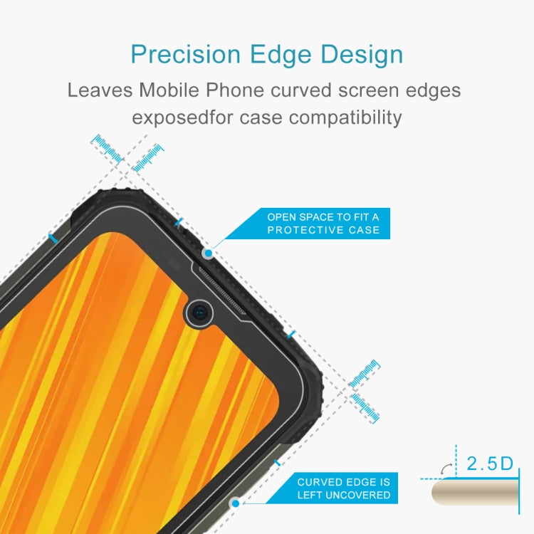 For Doogee S59 50 PCS 0.26mm 9H 2.5D Tempered Glass Film - Others by PMC TechLife | Online Shopping South Africa | PMC TechLife | Buy Now Pay Later Mobicred
