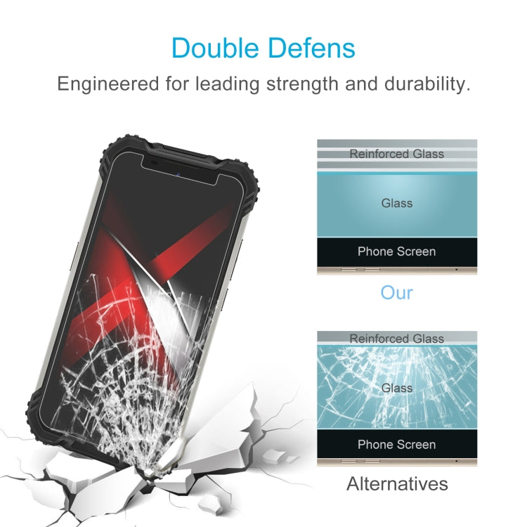 For Doogee S58 Pro 50 PCS 0.26mm 9H 2.5D Tempered Glass Film - Others by PMC TechLife | Online Shopping South Africa | PMC TechLife | Buy Now Pay Later Mobicred