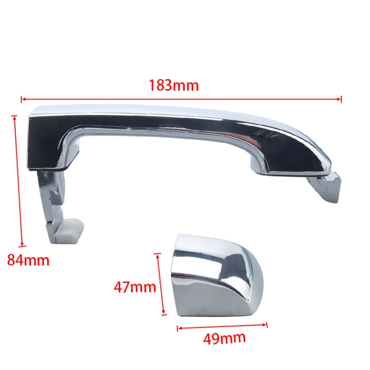A5197-02 Car Electroplating Outside Door Handle 82662-3J010 for Hyundai Veracruz 2007-2012 - Door Handles by PMC TechLife | Online Shopping South Africa | PMC TechLife | Buy Now Pay Later Mobicred