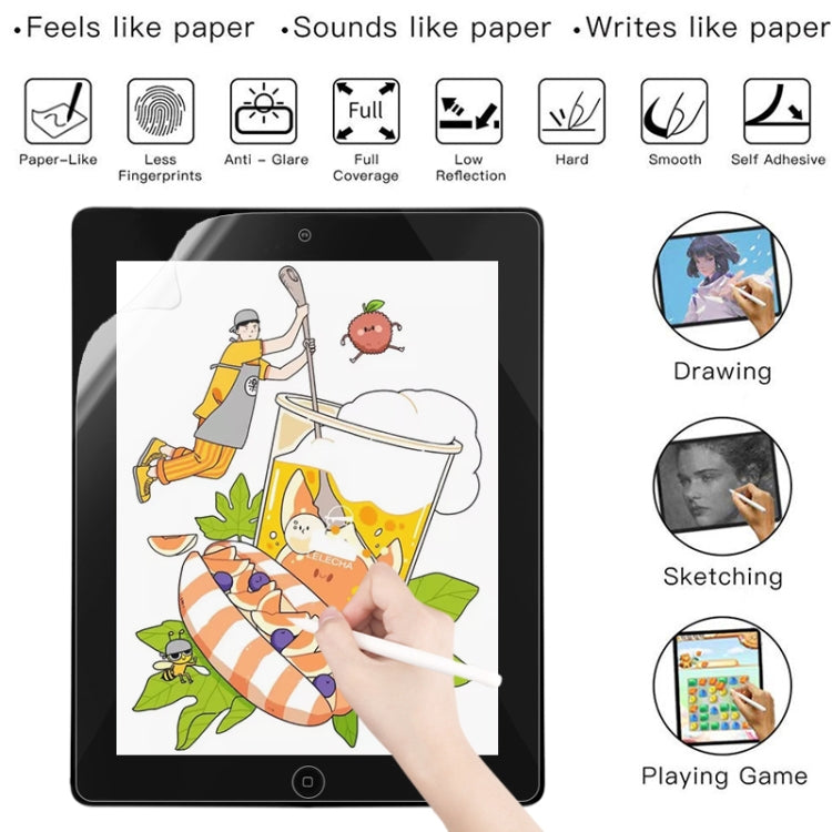 Matte Paperfeel Screen Protector For iPad 4 / 3 / 2 9.7 inch - Front Protector by PMC TechLife | Online Shopping South Africa | PMC TechLife