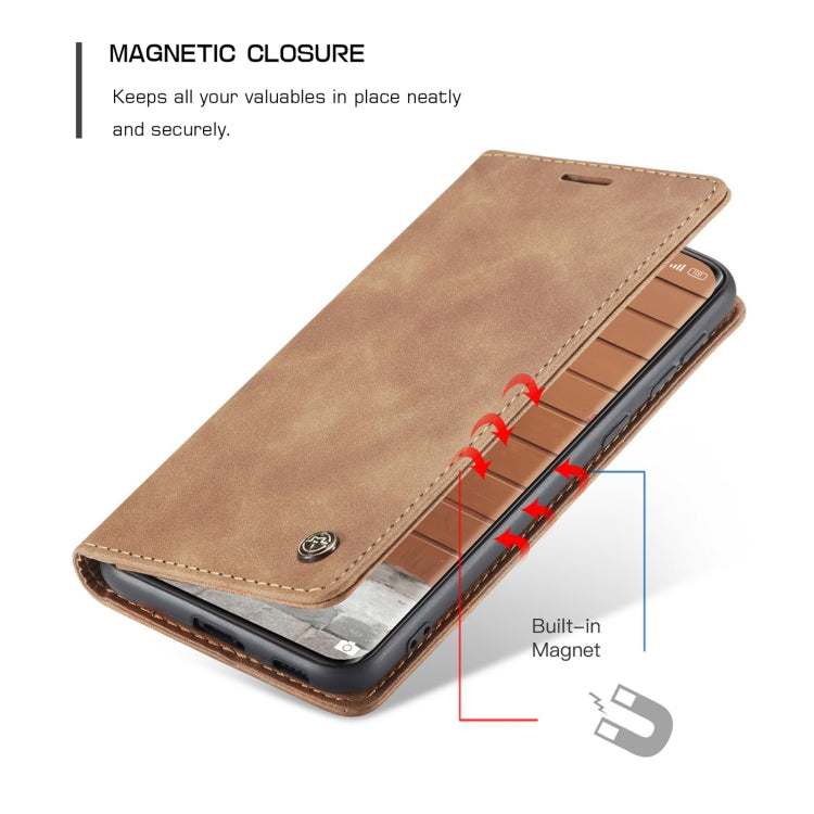 For Xiaomi Mi 11 CaseMe 013 Multifunctional Horizontal Flip Leather Case with Holder & Card Slot & Wallet(Brown) - Xiaomi Cases by CaseMe | Online Shopping South Africa | PMC Jewellery | Buy Now Pay Later Mobicred