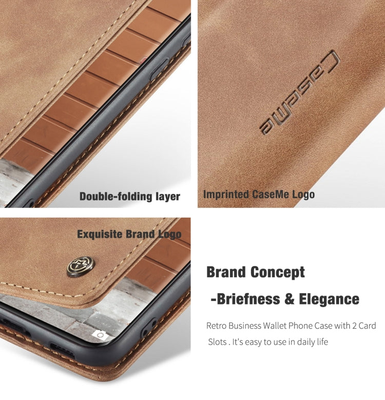For Xiaomi Mi 11 CaseMe 013 Multifunctional Horizontal Flip Leather Case with Holder & Card Slot & Wallet(Brown) - Xiaomi Cases by CaseMe | Online Shopping South Africa | PMC Jewellery | Buy Now Pay Later Mobicred