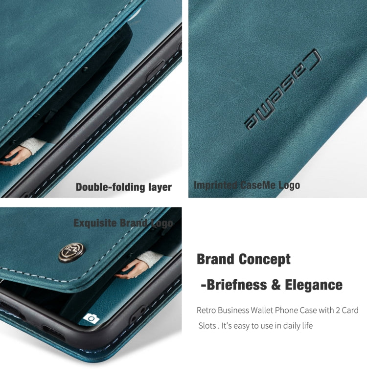 For Xiaomi Mi 11 CaseMe 013 Multifunctional Horizontal Flip Leather Case with Holder & Card Slot & Wallet(Blue) - Xiaomi Cases by CaseMe | Online Shopping South Africa | PMC Jewellery | Buy Now Pay Later Mobicred