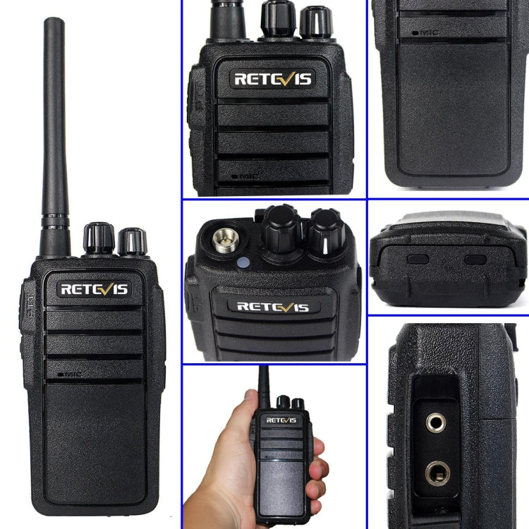 1 Pair RETEVIS RT21 2.5W US Frequency 400-480MHz 16CH Handheld Walkie Talkie, US Plug - free shipping - PMC Jewellery - Order now!