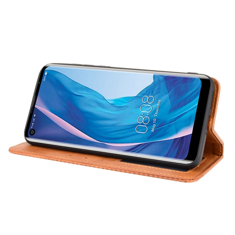 For Ulefone Note 11P Magnetic Buckle Retro Crazy Horse Texture Horizontal Flip Leather Case with Holder & Card Slots & Photo Frame(Brown) - Ulefone Cases by PMC Jewellery | Online Shopping South Africa | PMC Jewellery | Buy Now Pay Later Mobicred