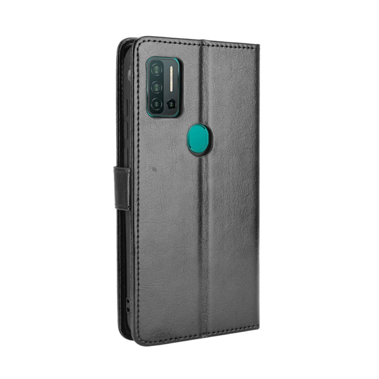 For Ulefone Note 11P Retro Crazy Horse Texture Horizontal Flip Leather Case with Holder & Card Slots & Photo Frame(Black) - Ulefone Cases by PMC Jewellery | Online Shopping South Africa | PMC Jewellery | Buy Now Pay Later Mobicred