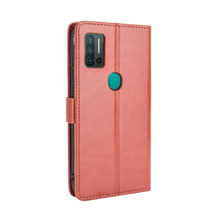 For Ulefone Note 11P Retro Crazy Horse Texture Horizontal Flip Leather Case with Holder & Card Slots & Photo Frame(Brown) - Ulefone Cases by PMC Jewellery | Online Shopping South Africa | PMC Jewellery | Buy Now Pay Later Mobicred