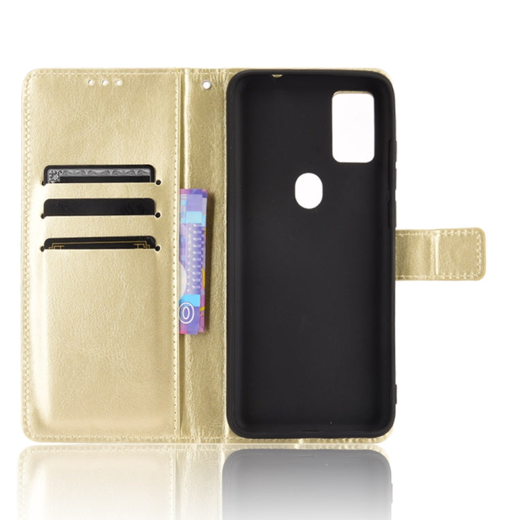 For Ulefone Note 11P Retro Crazy Horse Texture Horizontal Flip Leather Case with Holder & Card Slots & Photo Frame(Gold) - Ulefone Cases by PMC Jewellery | Online Shopping South Africa | PMC Jewellery | Buy Now Pay Later Mobicred