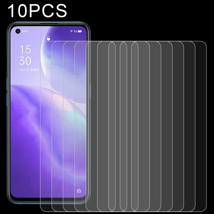 For OPPO Find X3 Lite 10 PCS 0.26mm 9H 2.5D Tempered Glass Film - OPPO Tempered Glass by PINWUYO | Online Shopping South Africa | PMC TechLife | Buy Now Pay Later Mobicred