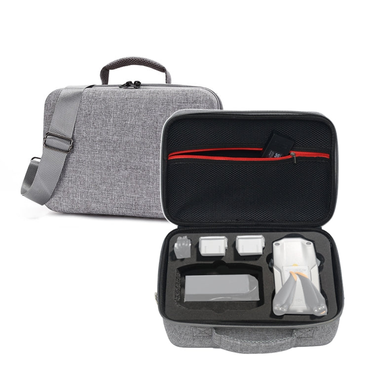 Portable Carry Case Waterproof Scratch-proof Anti-shock Travel Carrying Cover Case Box for DJI Air 2s(Grey+Black Liner) - Carry Cases & Bags by PMC TechLife | Online Shopping South Africa | PMC TechLife | Buy Now Pay Later Mobicred