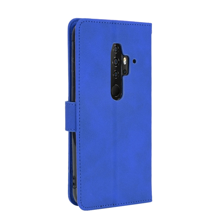 For Blackview BV6300 Pro Solid Color Skin Feel Magnetic Buckle Horizontal Flip Calf Texture PU Leather Case with Holder & Card Slots & Wallet(Blue) - More Brand by PMC TechLife | Online Shopping South Africa | PMC TechLife