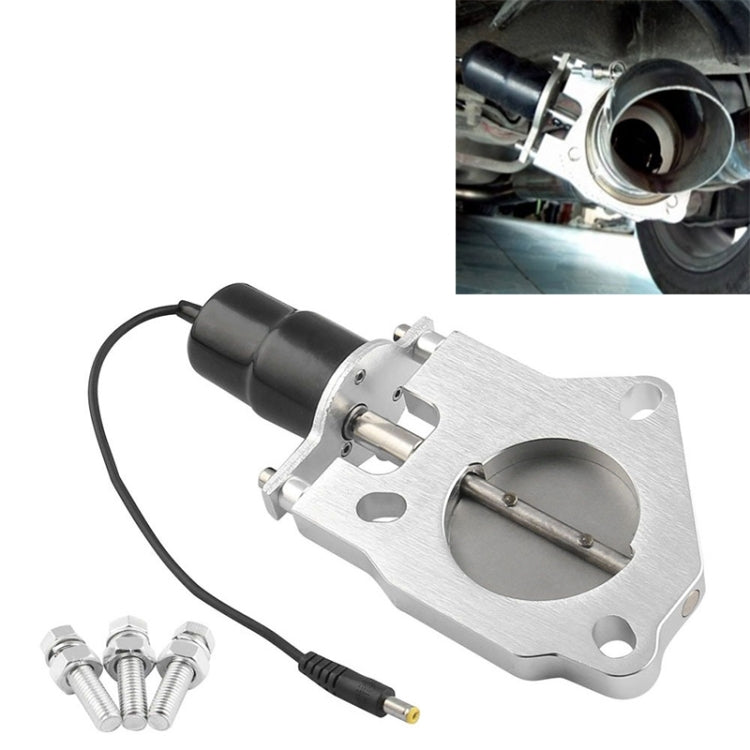 Universal Car Stainless Steel Racing Electric Exhaust Cutout Valves Control Motor, Size:2.25 inch - Exhaust Pipes by PMC TechLife | Online Shopping South Africa | PMC TechLife | Buy Now Pay Later Mobicred