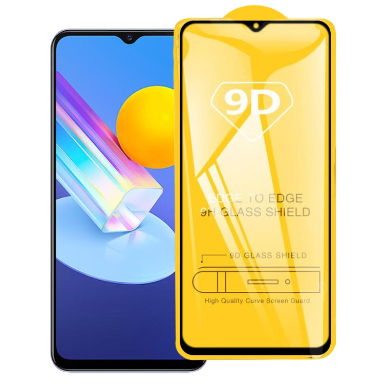 For vivo Y72 5G / Y02  / Y02s / Y35 5G / iQOO Z7i / Y11 2023 / Y02A / Y02t 9D Full Glue Full Screen Tempered Glass Film - vivo Tempered Glass by PMC TechLife | Online Shopping South Africa | PMC TechLife | Buy Now Pay Later Mobicred