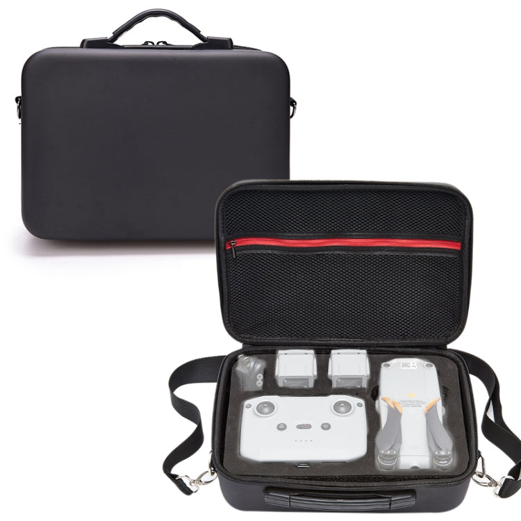 Portable Single Shoulder Storage Travel Carrying PU Cover Case Box for DJI Air 2S(Black + Black Liner) - free shipping - PMC TechLife - Order now!