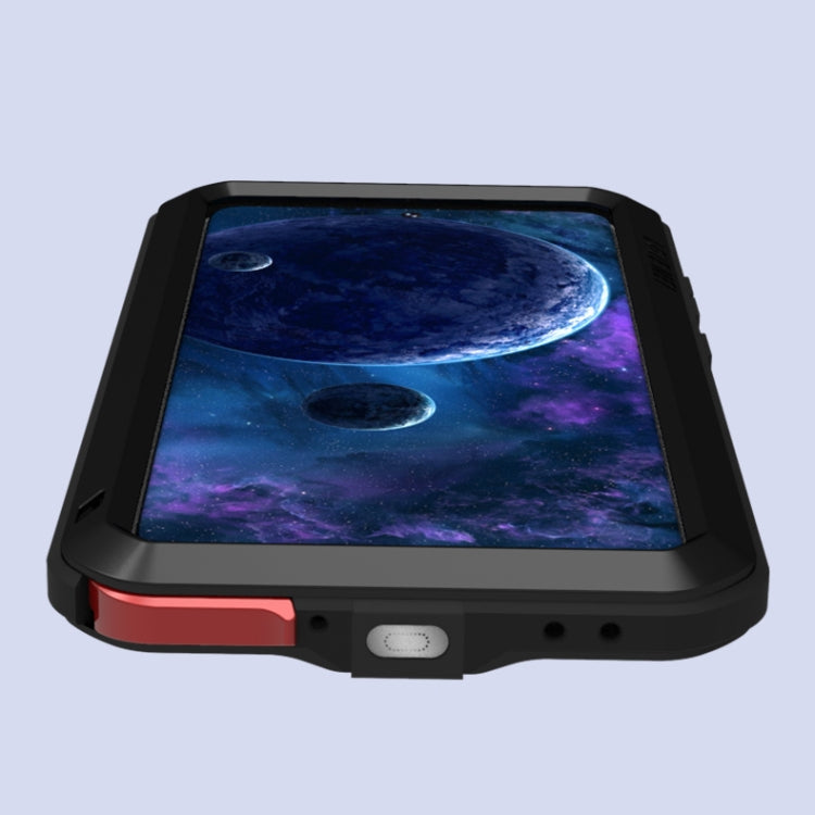 For Samsung Galaxy A52 5G / 4G LOVE MEI Metal Shockproof Waterproof Dustproof Protective Case with Glass(White) - free shipping - PMC TechLife - Order now!