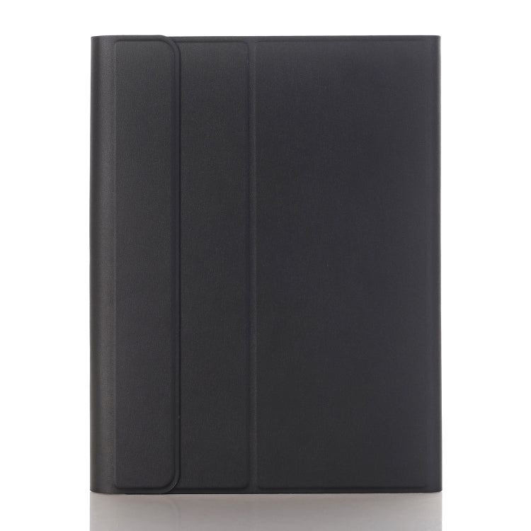 YA098B Detachable Lambskin Texture Round Keycap Bluetooth Keyboard Leather Tablet Case with Pen Slot & Stand For iPad Air 4 10.9 inch (2020) / Pro 11 inch (2020) & (2018)(Black) - Universal by PMC TechLife | Online Shopping South Africa | PMC TechLife
