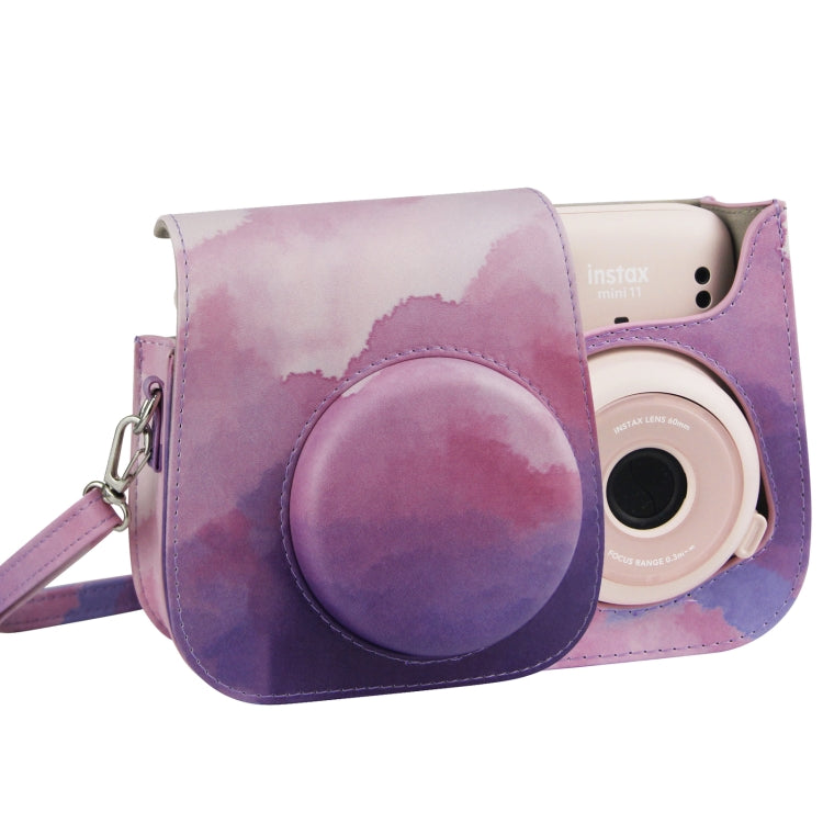 Painted Series Camera Bag with Shoulder Strap for Fujifilm Instax mini 11(Fantasy Cloud) - free shipping - PMC TechLife - Order now!