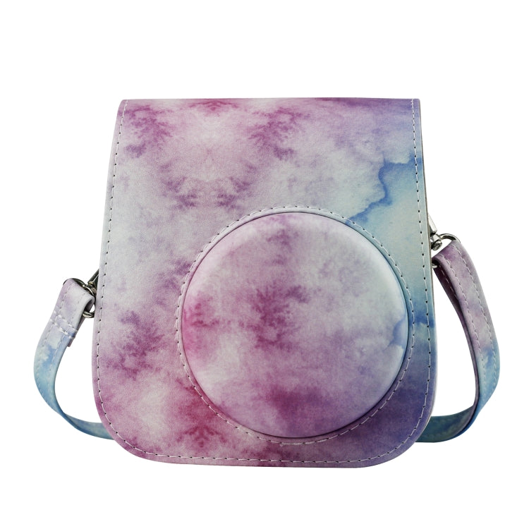 Painted Series Camera Bag with Shoulder Strap for Fujifilm Instax mini 11(Blue Pastel) - free shipping - PMC TechLife - Order now!