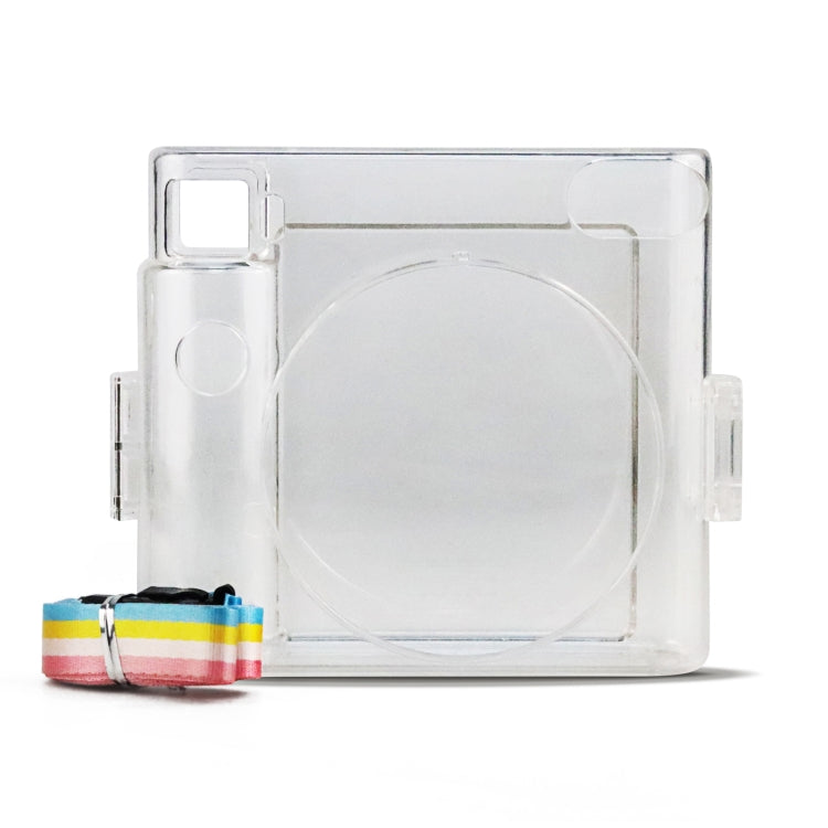 Clear Crystal Camera Bag with Shoulder Strap for Fujifilm Instax Square SQ1 - free shipping - PMC TechLife - Order now!