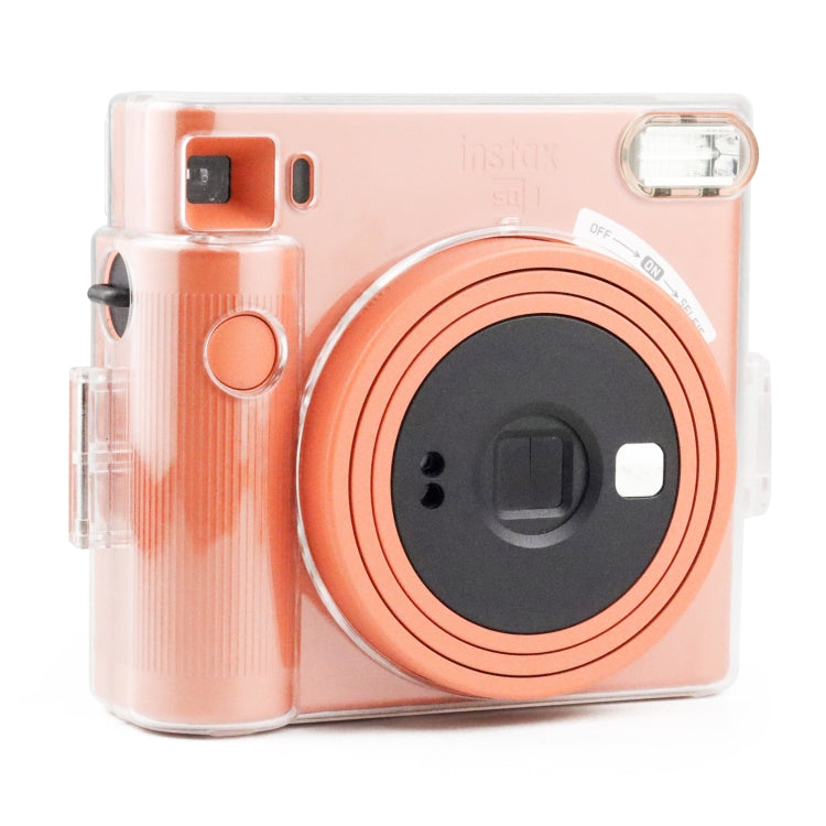 Clear Crystal Camera Bag with Shoulder Strap for Fujifilm Instax Square SQ1 - free shipping - PMC TechLife - Order now!