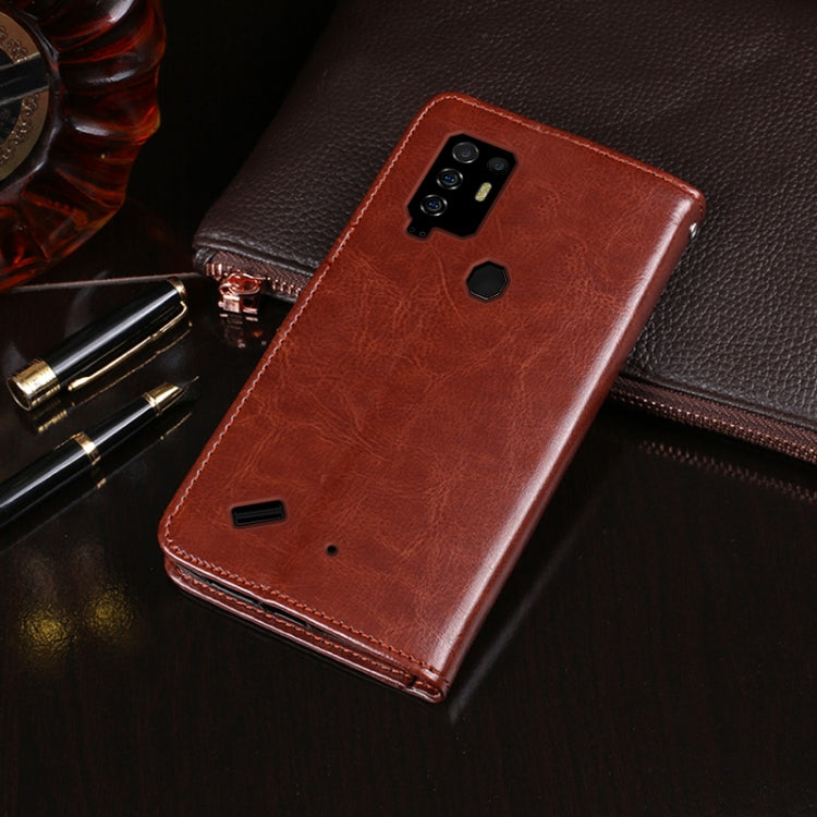 For Ulefone Armor 10 5G idewei Crazy Horse Texture Horizontal Flip Leather Case with Holder & Card Slots & Wallet(Red) - free shipping - PMC Jewellery - Order now!