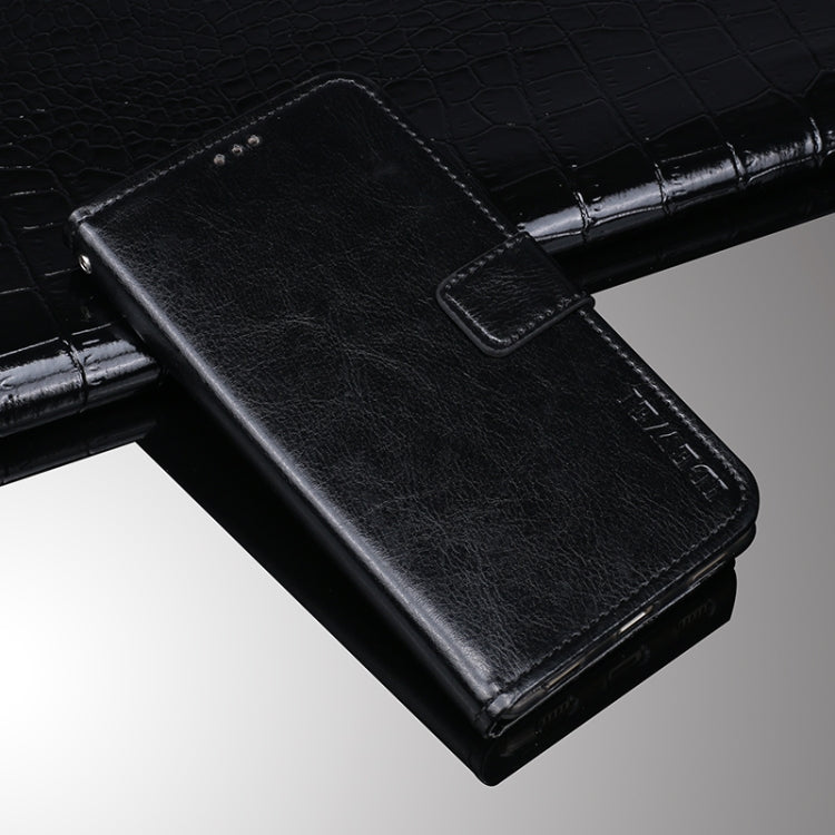 For Ulefone Armor 11 5G idewei Crazy Horse Texture Horizontal Flip Leather Case with Holder & Card Slots & Wallet(Black) - free shipping - PMC Jewellery - Order now!