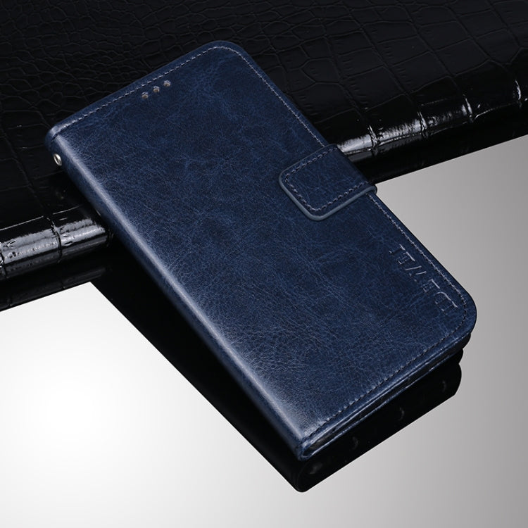 For Ulefone Armor 11 5G idewei Crazy Horse Texture Horizontal Flip Leather Case with Holder & Card Slots & Wallet(Blue) - free shipping - PMC Jewellery - Order now!