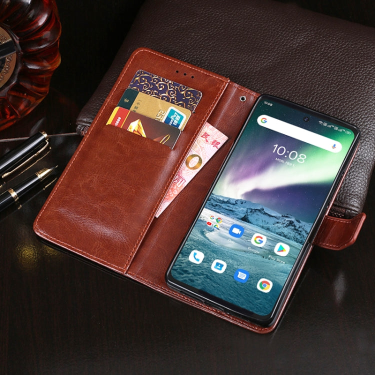 For Umidigi Bison GT idewei Crazy Horse Texture Horizontal Flip Leather Case with Holder & Card Slots & Wallet(Rose Red) - free shipping - PMC Jewellery - Order now!